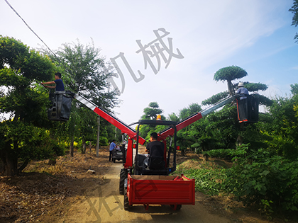 多功能伸縮臂式作業平台